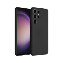 (Black) For Samsung Galaxy S25 Ultra TPU Silicone Gel Phone Cover Case