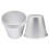 15 Pack Non Stick Pudding Cups Egg Tart Mold,for Making Treats 5