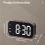 Alarm Clock, Digital Dimmable for the Bedroom, Black 4