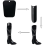 Suporte para inserção de moldagem de botas para meninas, botas femininas, 16 polegadas, 32 peças 5