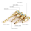 Nozzle,Copper Nozzles for Hot Glue Tools Sturdy Nozzle Tips Kit 5
