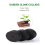 70 peças de colares clones de jardim em bloco de esponja de neoprene para vasos de rede de 2 polegadas 5