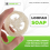 150Pcs Natural Loofah Slices Handmade Soap Box Tools Cleaner 6