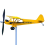 J3 Airplane Weathervane, Metal Windmill B 4