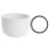 8Inch Note Perfect Sound C Root Chakra Frosted Quartz Bowl 5