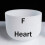 8Inch Note Perfect Sound C Root Chakra Frosted Quartz Bowl 6