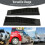 2PC Black 3000KG Heavy Duty Car Antiskid Working Ramp Repair Tools 4