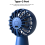 2-Pack Handheld Fan Rechargeable, with 3 Speeds for Home, Office 4