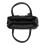 Living And Home Balck PU Leather Tote Bag Shoulder Bag with Strain 5