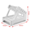 Support de papier pour machine à code-barres Support simple universel pour face blanche 6