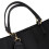 Living And Home (Black) Large Magnetic Snap Nylon Tote Bag 7