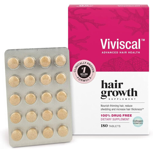 Viviscal - Maximum Strength Hair Growth Supplements 180 tablets