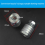 2X Angle Grinder to Grooving Machine Adapter, M14 Converter Screw Drill Adapter for Modification of Wall Tiles 5