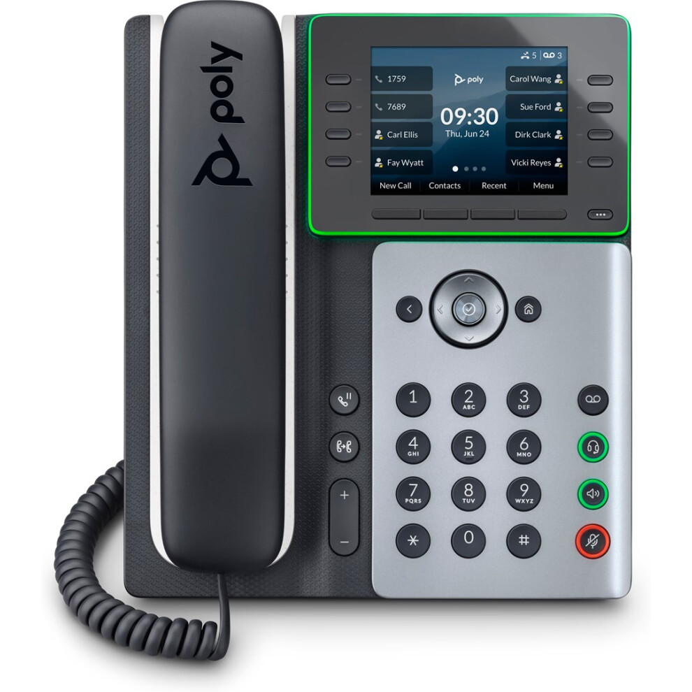 Poly Edge E300 Ip Phone And Poe-Enabled 197497341409