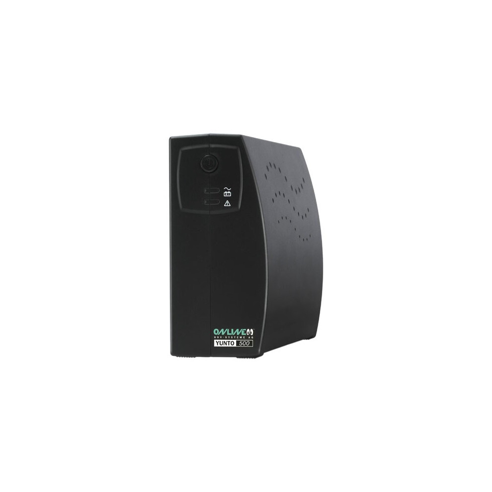ONLINE USV-Systeme YUNTO 500 uninterruptible power supply (UPS) Line-Interactive 0.5 kVA 300 W 3 AC outlet(s)