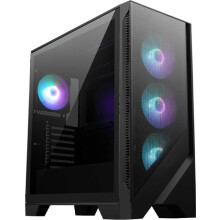 PC-behuizing - MSI - MAG Forge 321R - Middelgrote Toren - ARGB-ventilatoren - Compatibel met GPU RTX 40