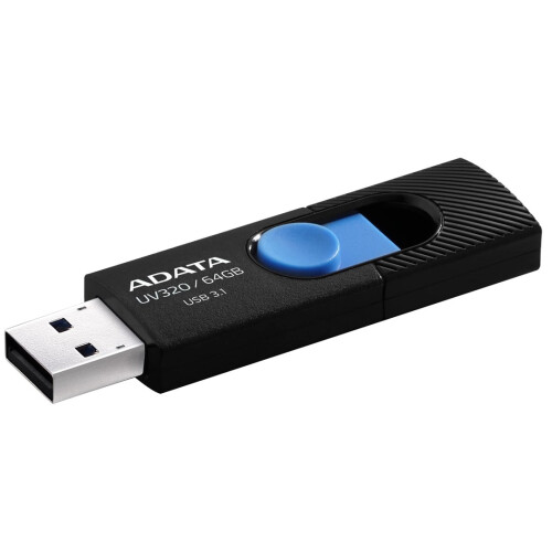 ADATA ADATA UV320 USB flash drive 64 GB USB Type-A 3.2 Gen 1 (3.1 Gen 1) Black, Blue