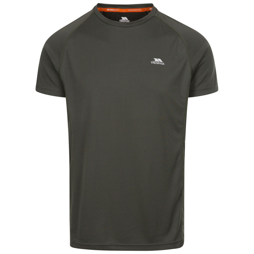 (XXS, Ivy) Trespass Mens Nils TP50 Active T-Shirt