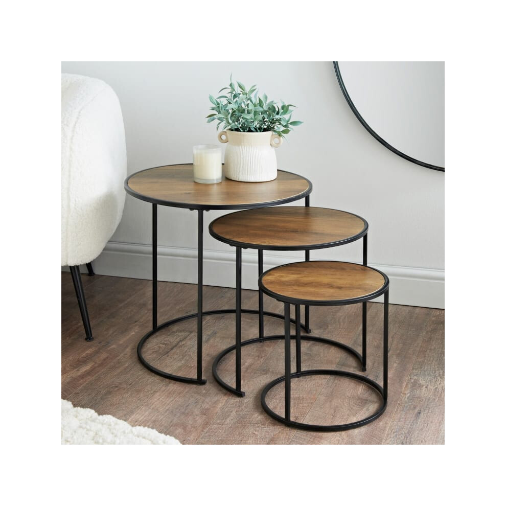 Tromso Set Of 3Coffee Tables bring different look to your living space