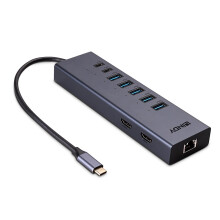 DST-MINI DUO, MINI DOCKINGSTATION USB-C, 2X4K HDMI LINDY