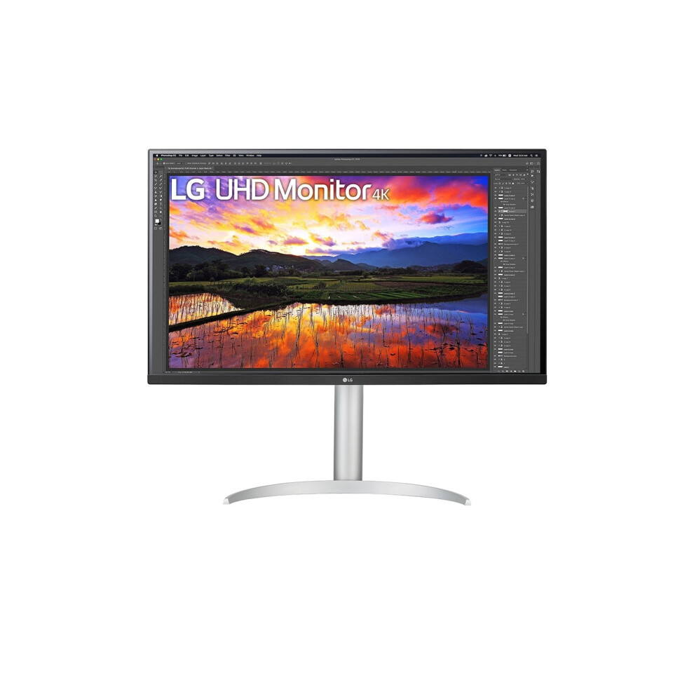 Lg White 32Up55np-W Computer Monitor 80 Cm (31.5") 3840 X 2160 Pixels 4K Ultra Hd