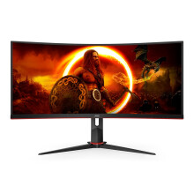 Monitor AOC G2 CU34G2XP/BK - 34 pollici - Nero - 3440x1440 - 1ms - VA