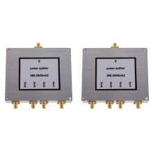 2X 4-drożny rozdzielacz zasilania SMA 380 MHz-2500 MHz, żeński rozdzielacz zasilania SMA, rozdzielacz sygnału kablowego żeński