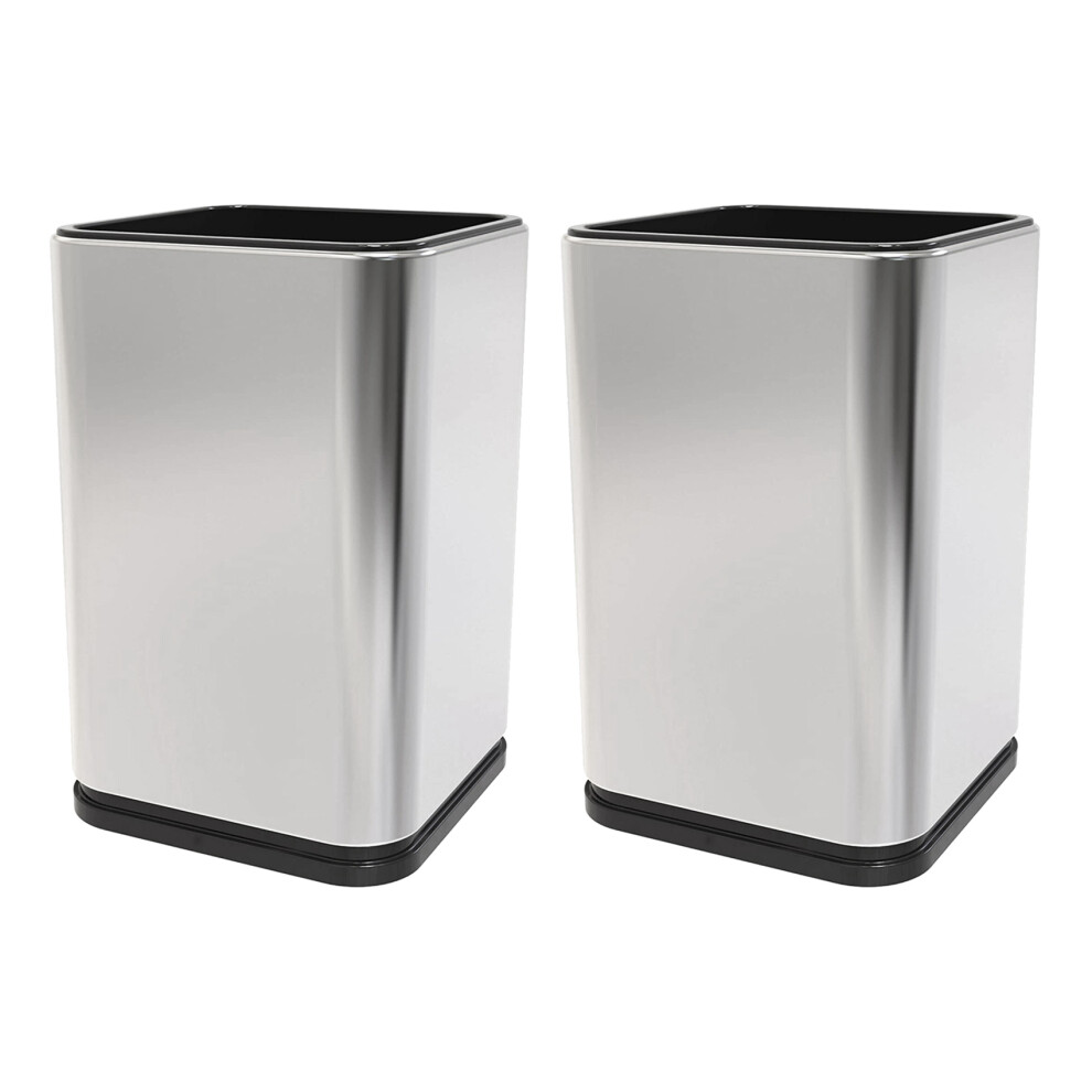 2X Kitchen Utensil Holder, Kitchen Cutlery Storage, Utensil Organizer, Modern Rectangular Design,17X11cm-image-OPC-PC2MGCW-NEW