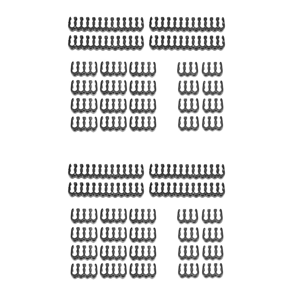 48Pcs Pc Motherboard 24Pin 8Pin 6Pin For Computer Gesleeved Up To 3.4 Mm Black 4762224678347