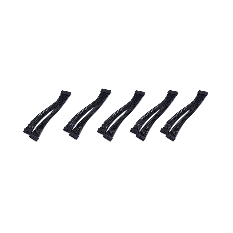 5X Atx 24Pin 1 To 2 Port Power Supply Extension Cable Psu Male To Female Splitter 24Pin Extension Cable 4762224679702
