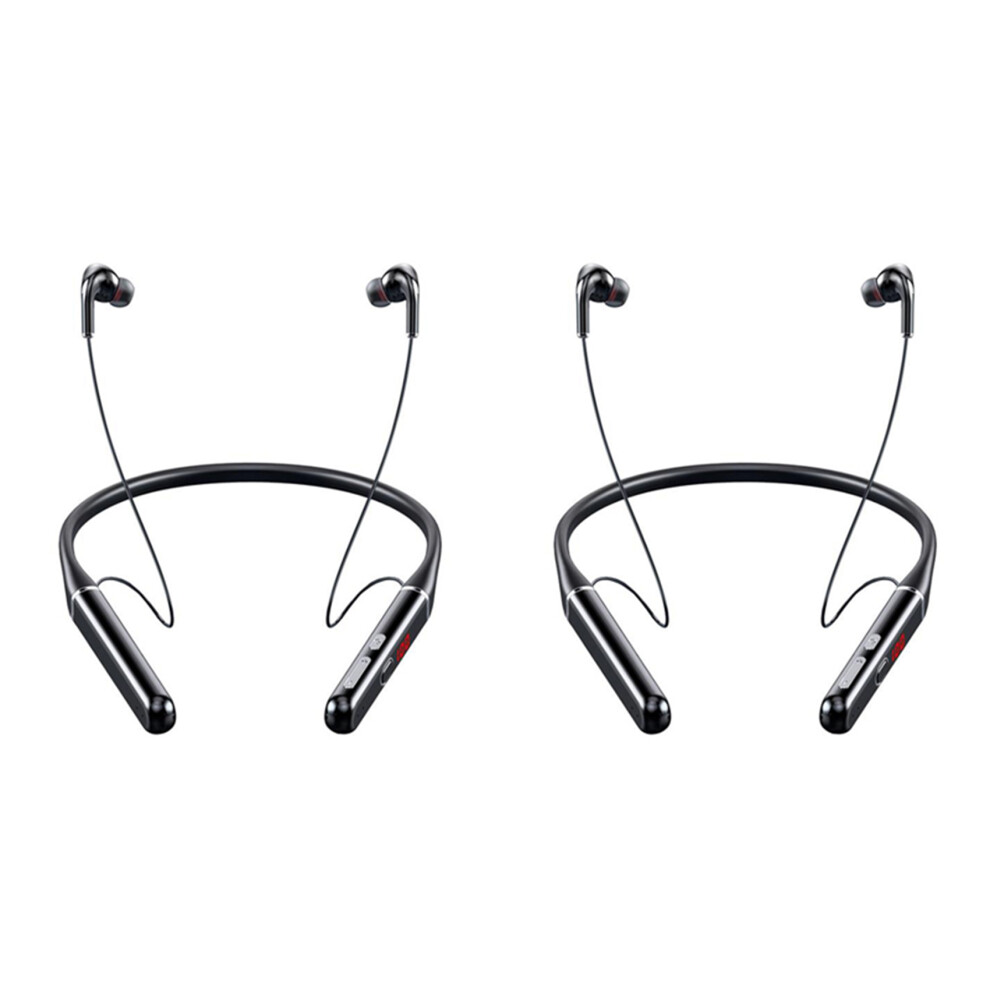 2X S650 100 Hours Bluetooth Earphones Stereo Wireless Neckband Noise Cancelling Sports Running Headset-image-OPC-PC2MXT5-NEW