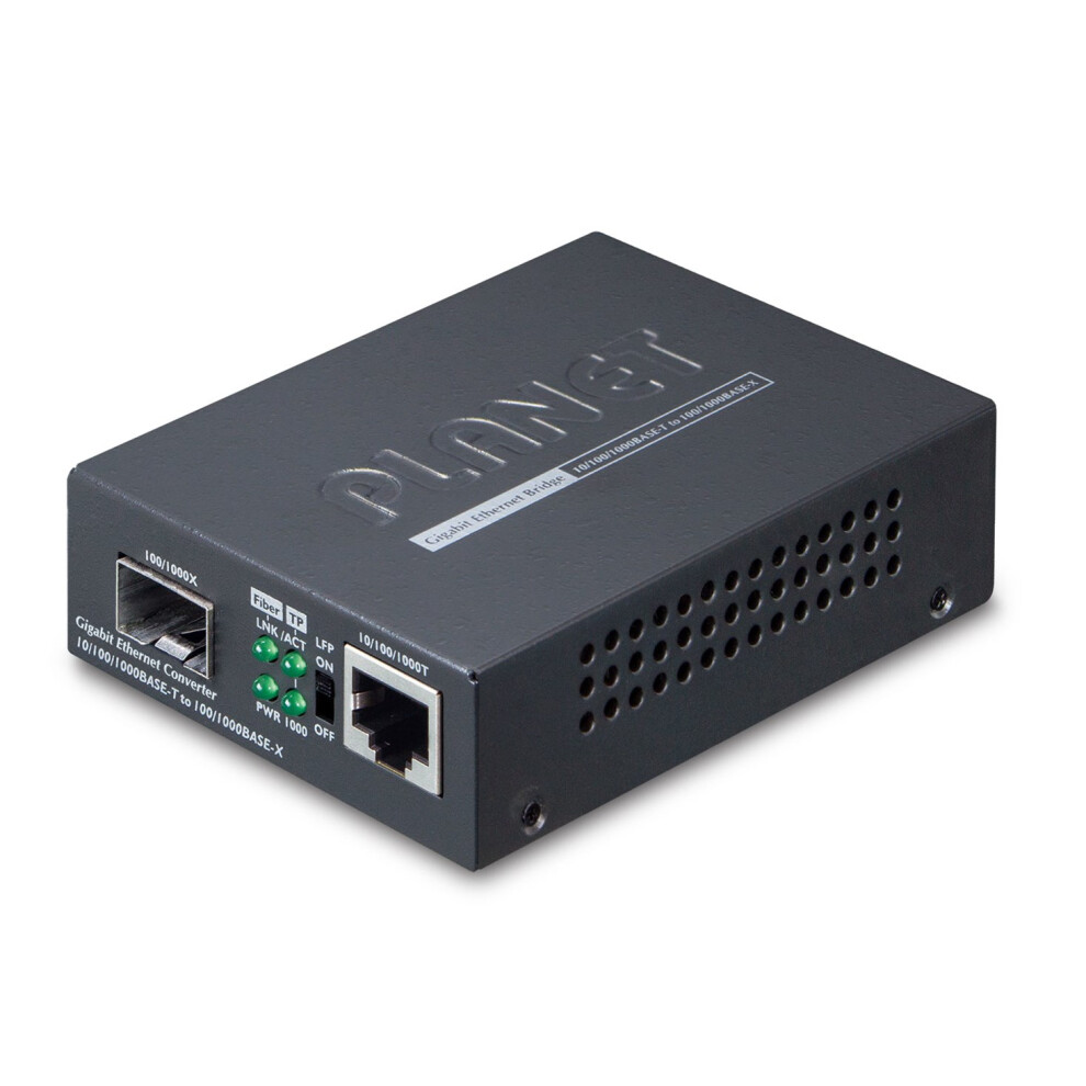 Planet Gt805a Network Media Converter 1000 Mbit/S Multi-Mode Black 4711213686887