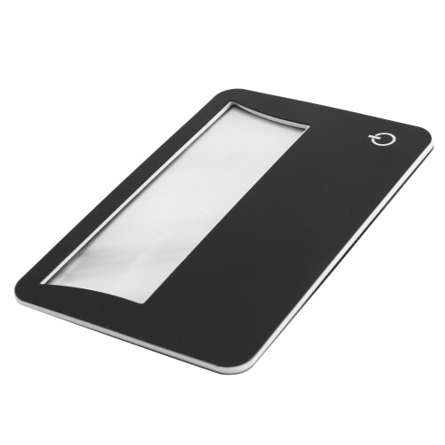 Credit Card Size Lighted 3X Magnifier Bundle Includes 4 Magnifiers, Each Magnifier for Reading Has 3X Lens 2