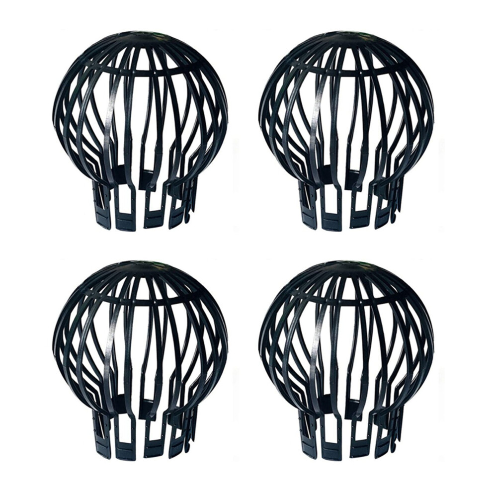 Downpipe Filter Plastic Roof Gutter Balloon Guard Filters for Most Household Downpipes Garden Protective Cover 4Pcs-image-OPC-PC2MVT2-NEW