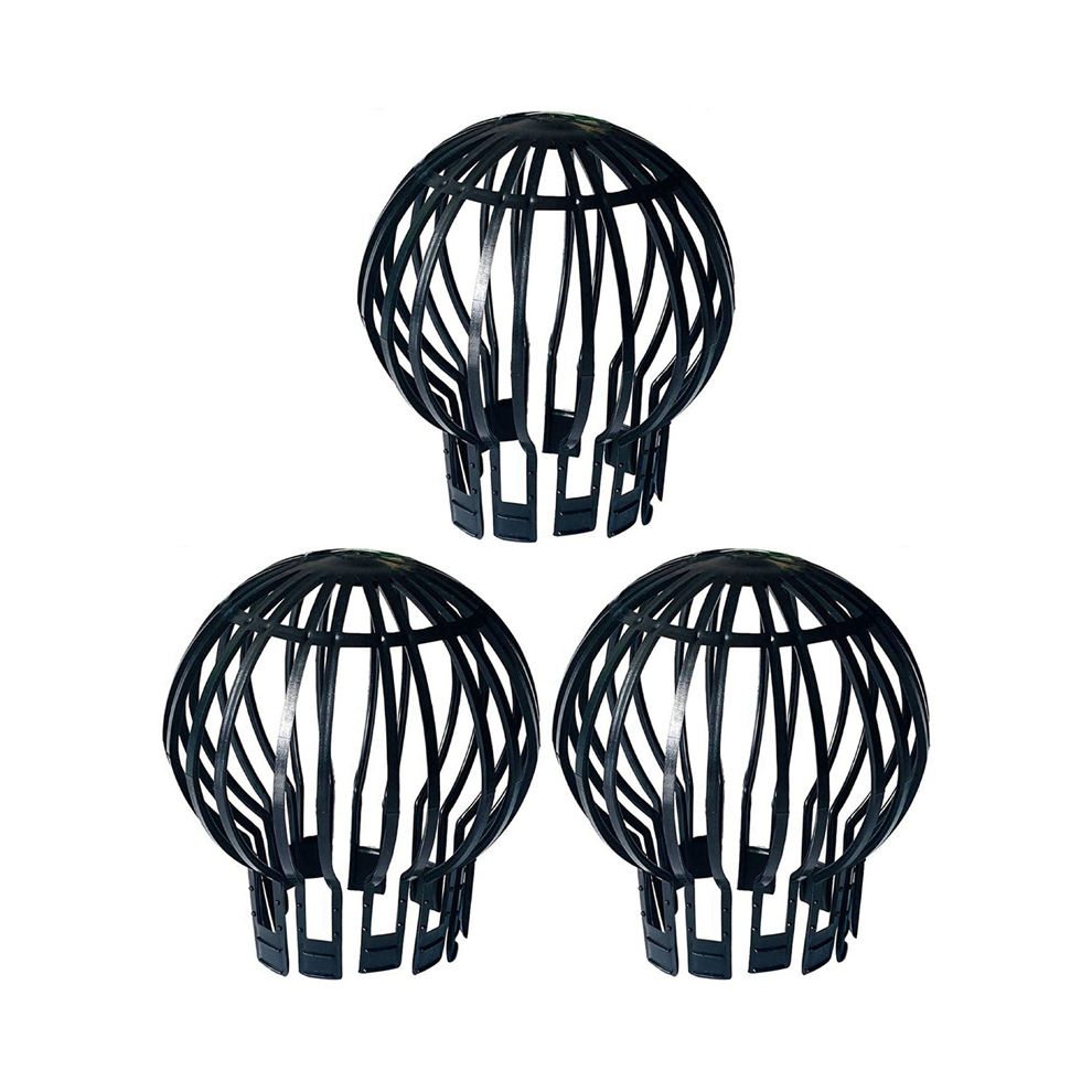 Downpipe Filter Plastic Roof Gutter Balloon Guard Filters For Most Household Downpipes Garden Protective Cover 3Pcs 4762224615861