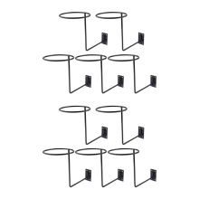 10Pcs Metal Helmet Holder Helmet Hanger Rack Wall Mounted Hook for Coats,Hats, Etc Upgraded Motorcycle Accessories