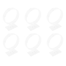 6X Acrylic Headband Holder, Hair Accessories, Headband Display Stand, Jewelry Holder Transparent