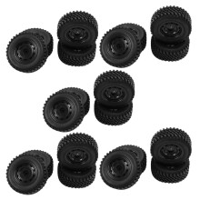 20Pcs Tire Tyre Set for MN86 1/12 RC Car DIY Upgrade Spare Parts Accessories