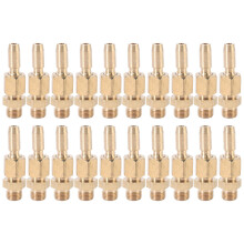 20Pcs 1/8 Inch DN6 Brass Gushing Spray Water Fountain Nozzles Universal Water Curtain Nozzle Landscape Garden Fountain