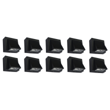 10X 5W Modern LED Wall Light Outdoor Waterproof Wall Lamp Perfect for Corridor Courtyard Gate Terrace Balcony Garden