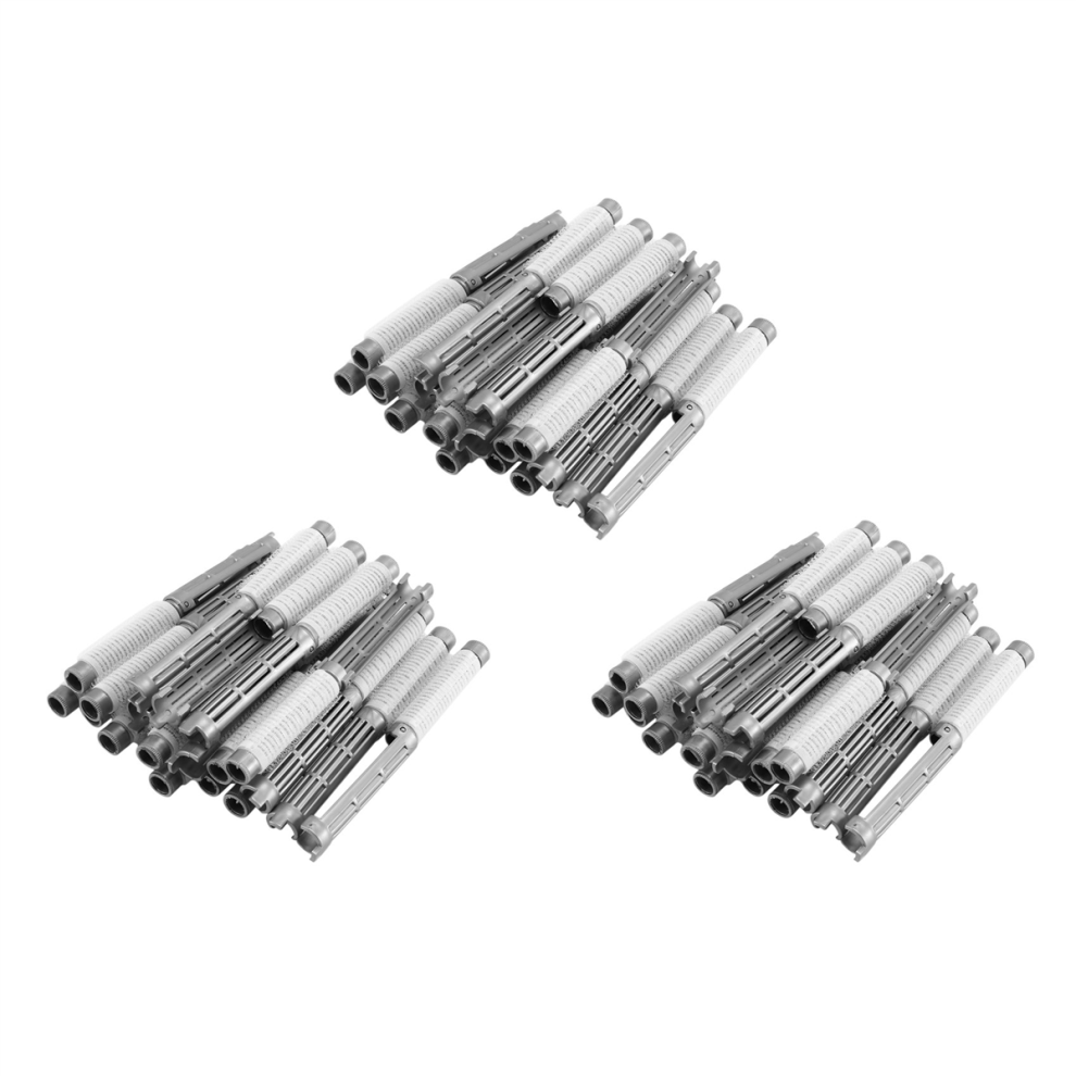 Tlily 60Pcs Hair Perm Rods Styling Bars Diy Hair Clip Fluffy Perming Rod Hair Roller Curler Salon Hairdressing Tool Kit