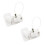 2X Window Restrictors with Safety Lock Cable, No Screws Required to Avoid Damage and Protect the Safety 1