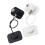 2X Window Restrictors with Safety Lock Cable, No Screws Required to Avoid Damage and Protect the Safety 8