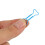 200Pcs Bone Shape Multicolor Metal Paper Clips 4