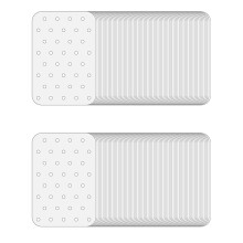 200x frituurpapier, bakpapier voor Ninja Foodi Dual DZ201, DZ401 bakpapier