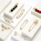 30Pcs Sweater Clips Heavy Duty Safety Pins Faux White Pearl Brooch Pin Dress Clip Hat Shawl Pin Rhinestone Enamel Pins 7