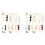 30Pcs Sweater Clips Heavy Duty Safety Pins Faux White Pearl Brooch Pin Dress Clip Hat Shawl Pin Rhinestone Enamel Pins 1