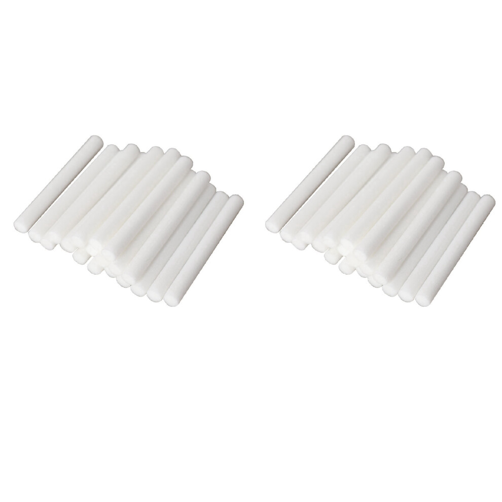 40Pcs Humidifier Filters Replacement Cotton Sponge Stick for USB Humidifier Diffusers Mist Maker Air Humidifier