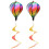 4PCS Balloon Wind Spinner Striped Windsock Balloon Yard Decor Spiral Balloon Windmill 3