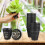 600 Pack 2 Inch Net Cups Slotted Mesh Wide Lip Filter Plant Net Pot Bucket Basket for Hydroponics 3